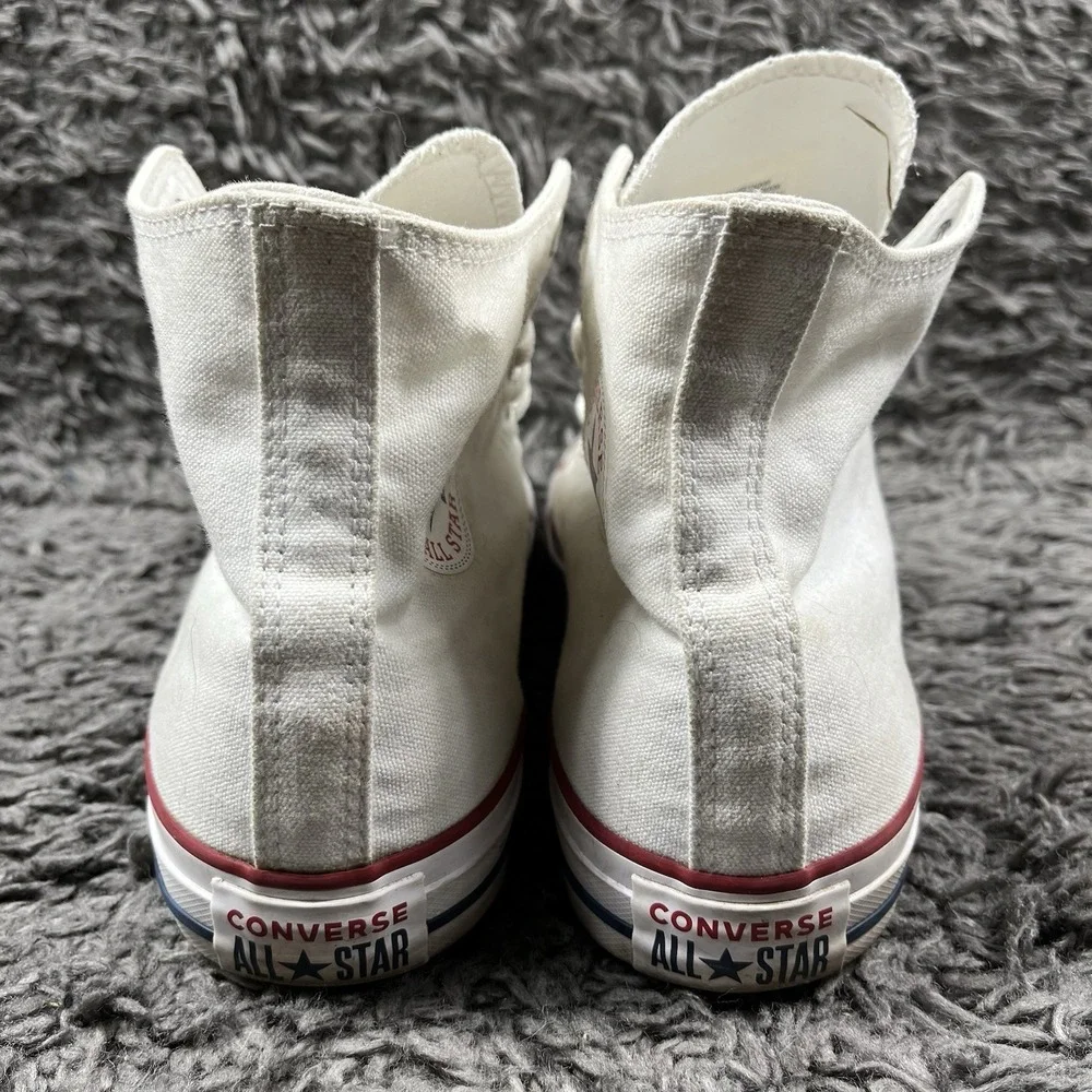 Converse Chuck Taylor All Star White High Tops Size 9 Men's / 11 Women's